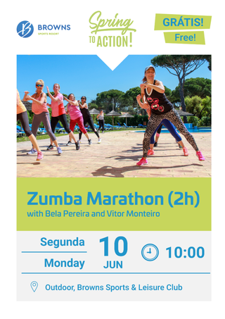 SPRING TO ACTION ▰ Maratona de Zumba